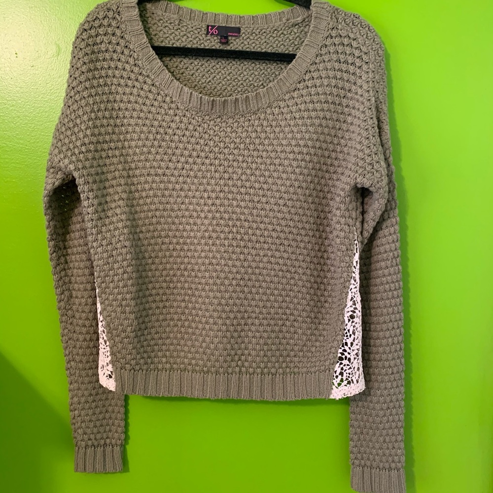 Green Knit Sweater